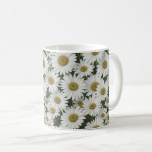 White Daisies Kaffeetasse