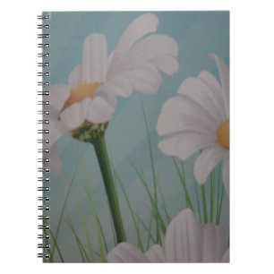 WHITE DAISIES NOTIZBLOCK