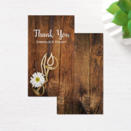 White Daisy Horse Bit Western Gastgeschenk Hochzei