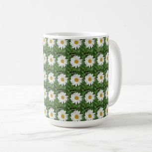 White Daisy Kaffeetasse