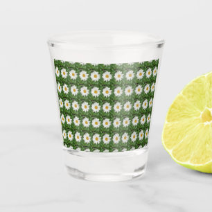 White Daisy Schnapsglas