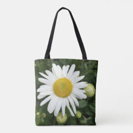 White Daisy Tasche