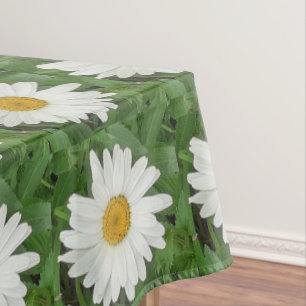 White Daisy Tischdecke