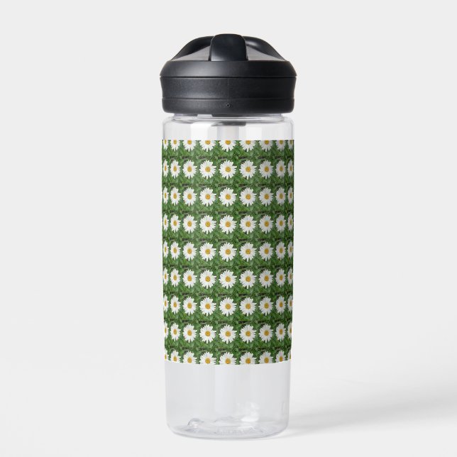 White Daisy Trinkflasche (Vorderseite)