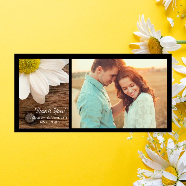 White Daisy und Barn Wood Country Danke (Von Creator hochgeladen)