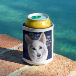 WHITE DEUTSCHE SHEPHERD DOSENKÜHLER