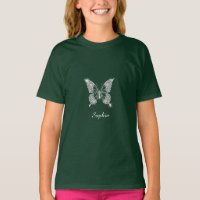White Diamond Butterfly, Script Name, Black