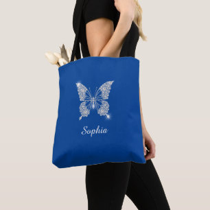 White Diamond Butterfly, Script Name, Deep Blue