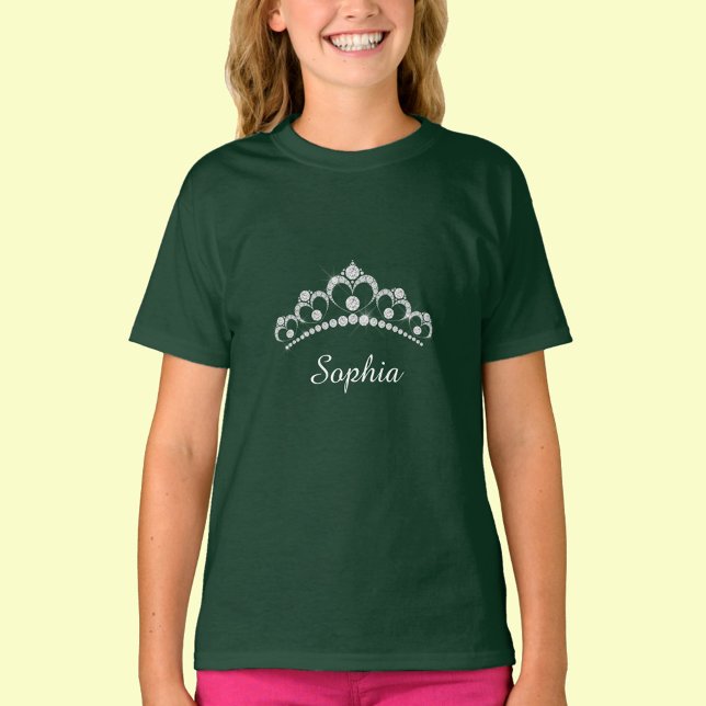 White Diamond Crown, Skriptname T-Shirt (Von Creator hochgeladen)
