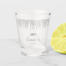 White Diamonds Glitzer Glitzern Junggeselinnen-Abs