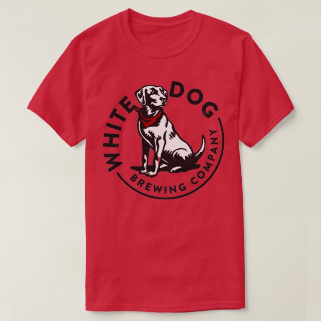 White Dog Brewing Co T-Shirt (Design vorne)