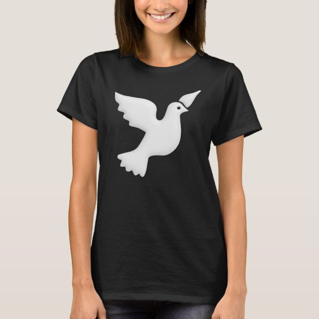 White Dove Belight T-Shirt (Vorderseite)