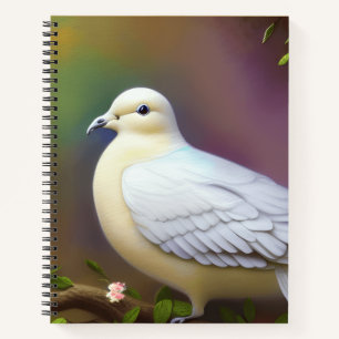 White Dove Christian Friedensglaubensjournal Notizbuch