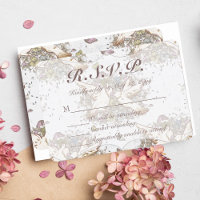 White Dove Garden Muster Wedding RSVP