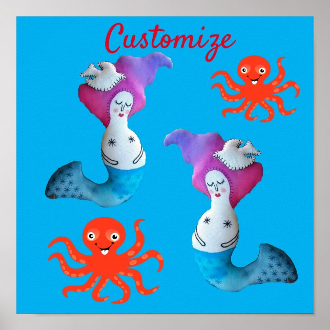 White Dove Mermaid Thunder_Cove Poster (Vorne)