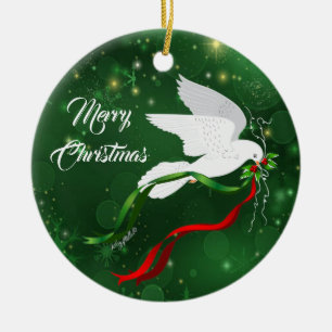 White Dove Ornament