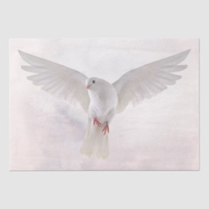 White Dove Wassercolor Seidenpapier