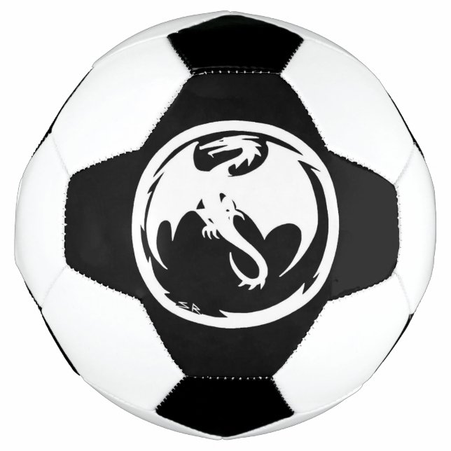 White Dragon Fußball (Vorderseite)