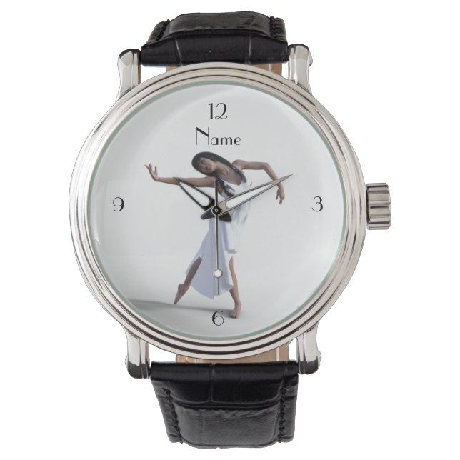 White Dress Dancer Thunder_Cove Armbanduhr (Vorderseite)