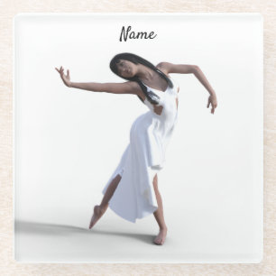White Dress Dancer Thunder_Cove Glasuntersetzer