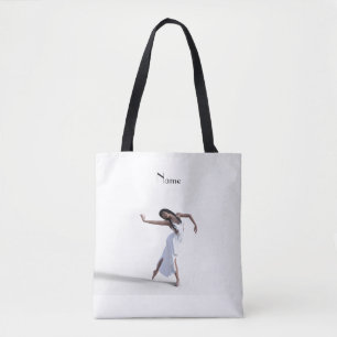 White Dress Dancer Thunder_Cove Tote Bag