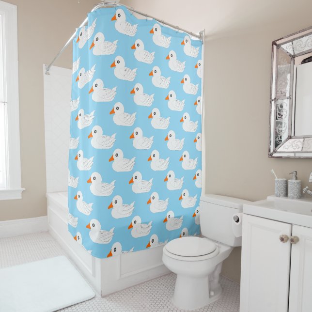 White Duck Design Duschvorhang (Beispiel)
