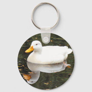 White Duck Keyschains Schlüsselanhänger