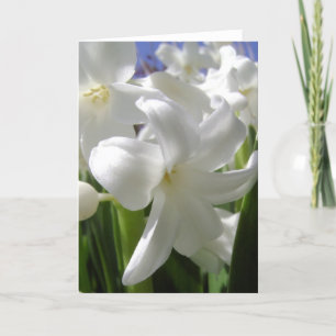 White Easter Lilly Feiertagskarte