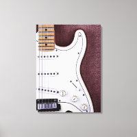 White Electric Gitarre 2