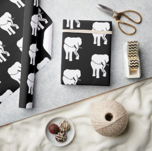 White Elephant Geschenk Austausch Weihnachtsspiel  Geschenkpapier