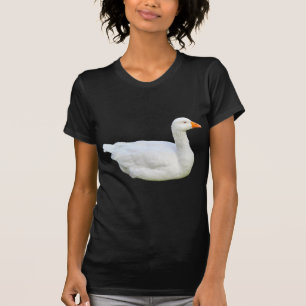 White Emden Goose T - Shirt