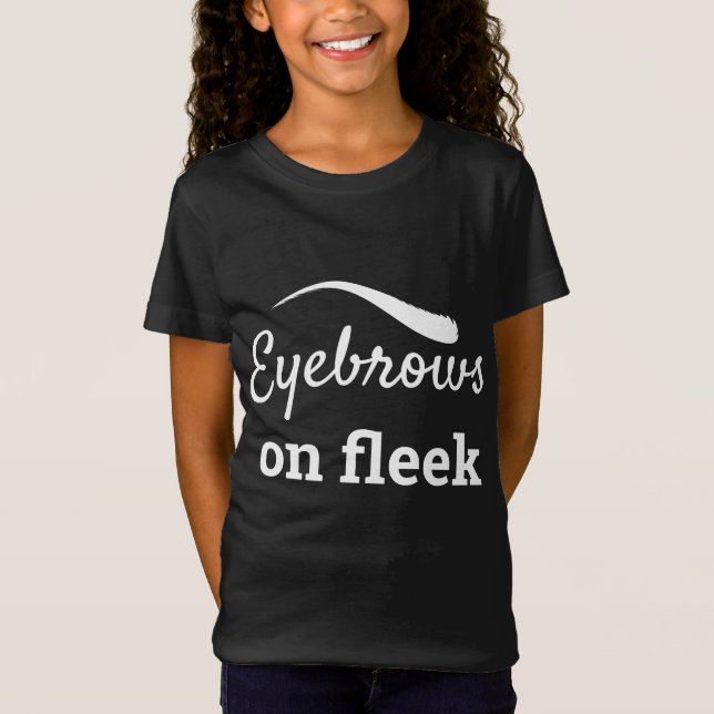 White Eyebrows on Fleek Trendy Flawless Style, ZFJ T-Shirt (Vorderseite)