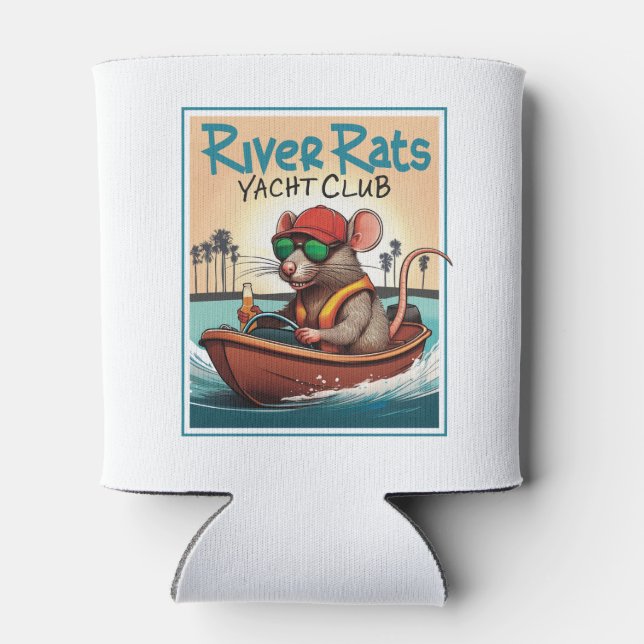 White Foam Can Koozie Dosenkühler (Rückseite)