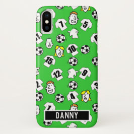 White Football Shirts Design. Case-Mate iPhone Hülle