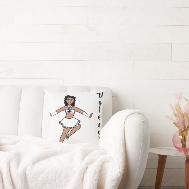 White Fox Dancer #2 Kissen (Liege)