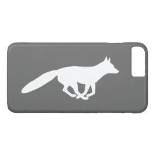White Fox Silhouette Case-Mate iPhone Hülle