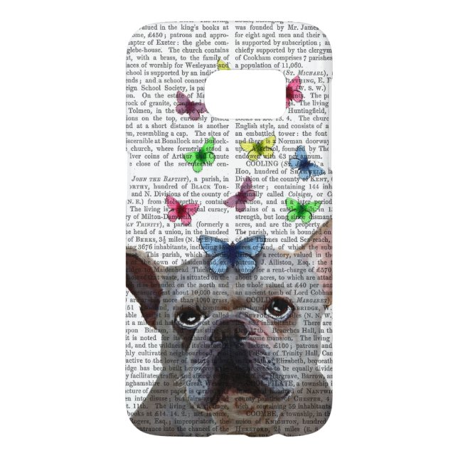 White French Bulldog und Butterfliegen Case-Mate Samsung Galaxy Hülle (Rückseite)