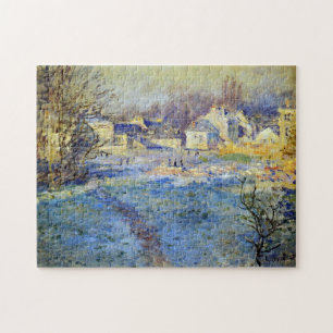 White Frost Monet Feine Kunst Puzzle