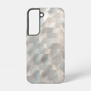 White Geometric Polygons Galaxy S22 Hüllen Samsung Galaxy Hülle