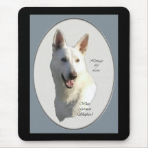 White German Shepherd Geschenke