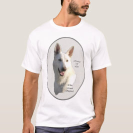 White German Shepherd Geschenke T-Shirt