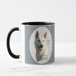 White German Shepherd Geschenke Tasse