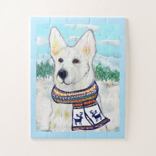 White German Shepherd Puzzle