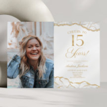 White Gold Agate Picture 15. Geburtstagsparty