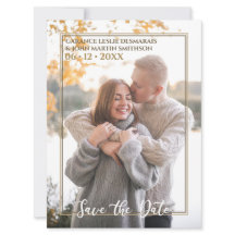 White Gold Herbst Elegantes Chic Herbst Foto Hochz