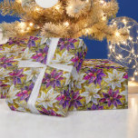White Gold Lila Pink Christmas Poinsettias Geschenkpapier<br><div class="desc">You are viewing The Lee Hiller Fotogray Art and Designs Collection of Home and Office Decor,  Apparel,  Ohrs and Collectibles. The Designs inklusive Lee Hiller Fotogray and Mixed Media Digital Art Collection. You can view her Nature fotogray at http://HikeOurPlanet.com/ and follow her hiking blog within Hot Springs National Park.</div>
