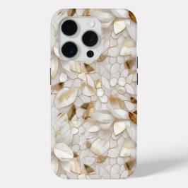White Gold Lotus Blume Case-Mate iPhone Hülle