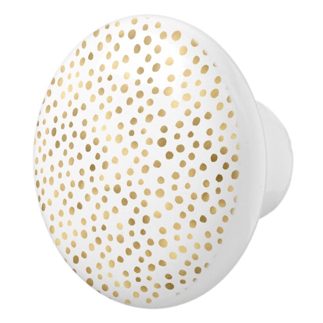 WHITE GOLD SPOT CUSTOM KERAMIKKNAUF (Rechts)