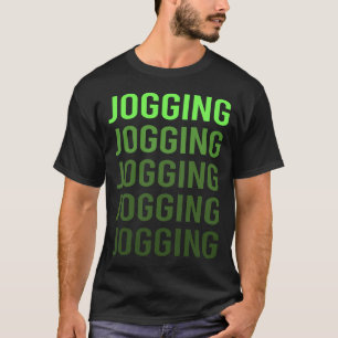 White Gradient Joggen Jog Jogger T-Shirt