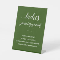 White Green Ladys Badewanne Körbe Hochzeitartikel